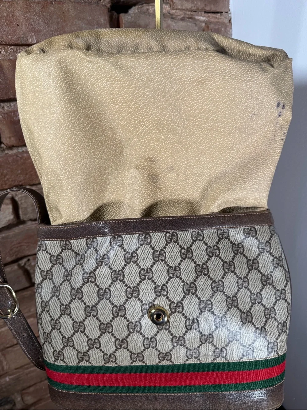 Gucci Ophidia Bucket leather crossbody bag